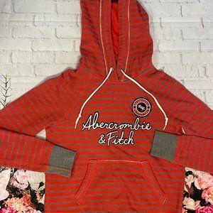 Stripped A&F Red Hoodie